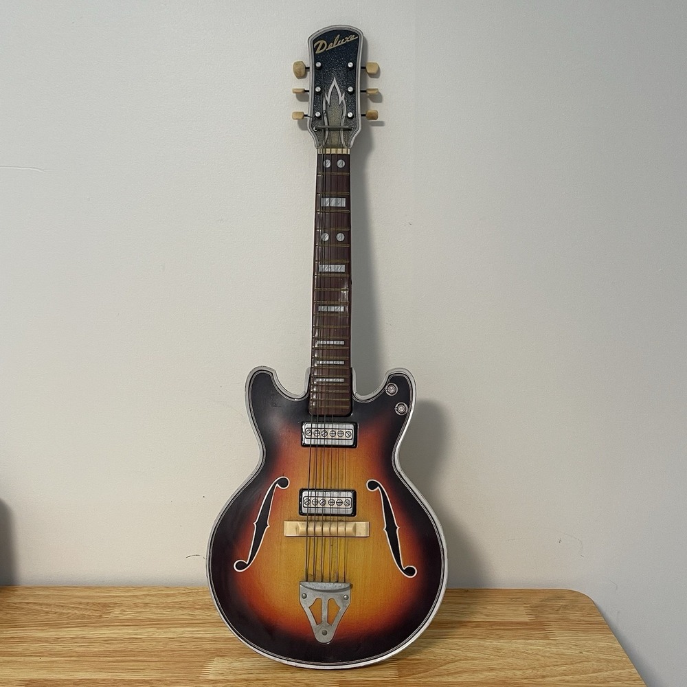 Rare! 1960s Vintage Nomura Toy TN Tin Electric Guitar Gibson Type Made in Japan